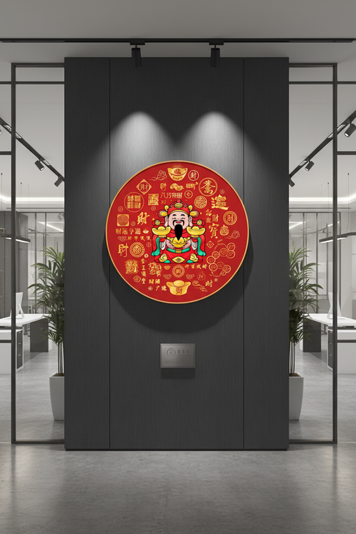 Commercial wealth center gallery mockup