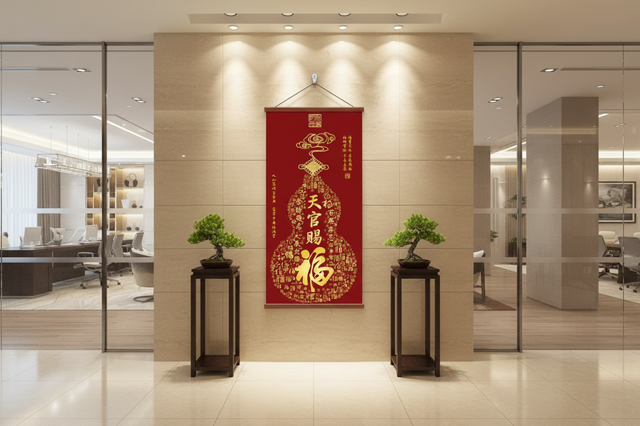 Commercial business gallery mockup horizontal